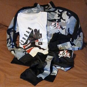 Jordan Warm Up Suit + Tee